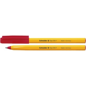 Długopis Schneider Tops 505 F [czerwony]